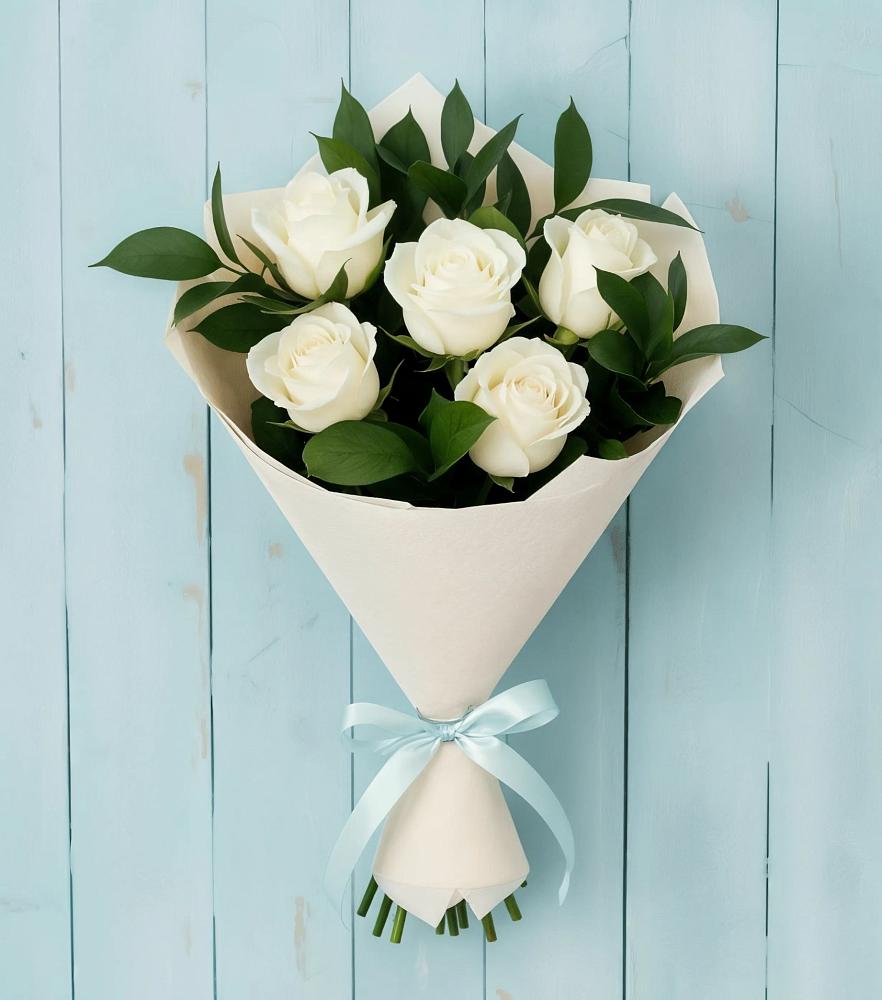 Букет цветов из: Розы в Пинюг