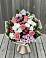 Букет цветов из: Альстромерии, Гвоздики, Розы и Хризантемы в Пинюг