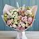 Букет цветов из: Альстромерии и Розы в Пинюг