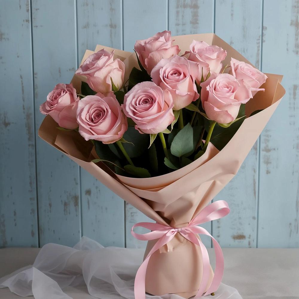 Букет цветов из: Розы в Пинюг