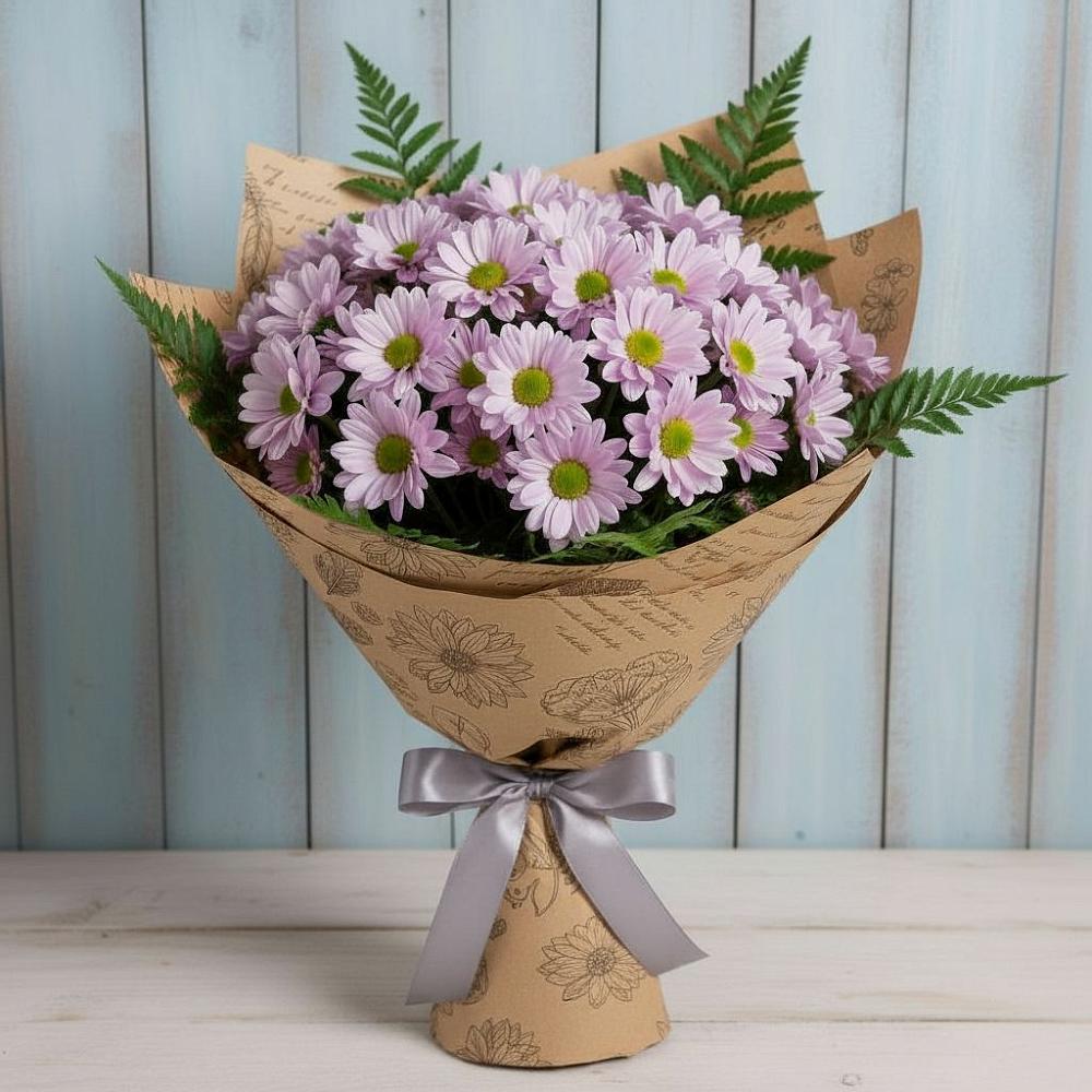 Букет цветов из: Хризантемы в Пинюг