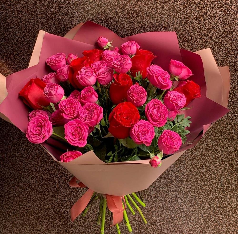 Букет В объятьях нежности в Пинюг