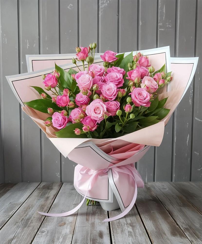 Букет Розовый кустик в Пинюг