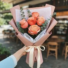 Букет цветов из:  Розы в Пинюг