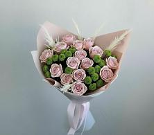 Букет цветов из:  Розы и Хризантемы #REPLACE_PRED# Пинюг