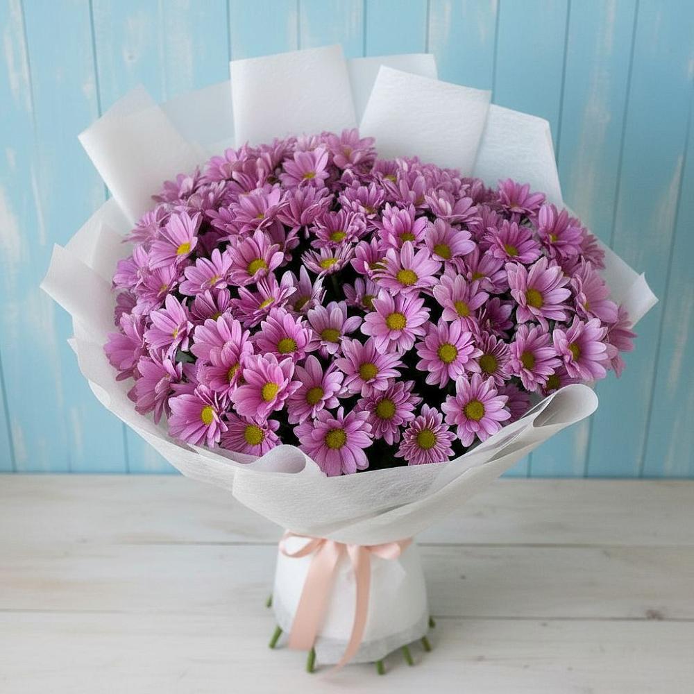 Букет цветов из: Хризантемы в Пинюг