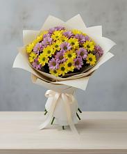 Букет цветов из:  Хризантемы в Пинюг