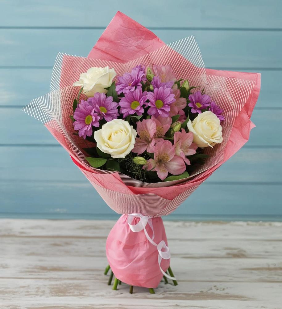 Букет цветов из: Герберы в Пинюг